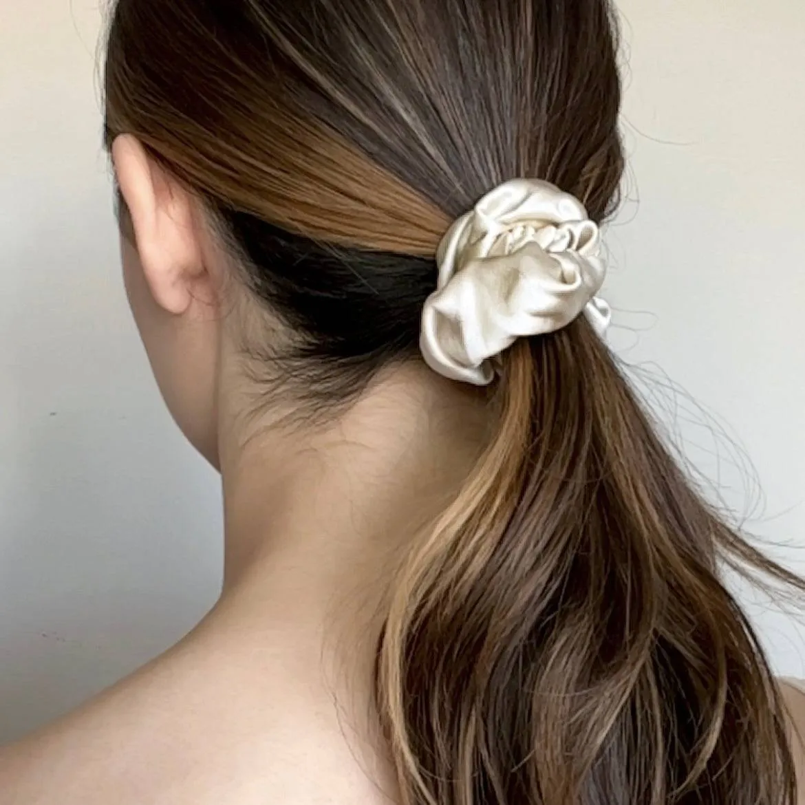 100% Mulberry Silk Scrunchie