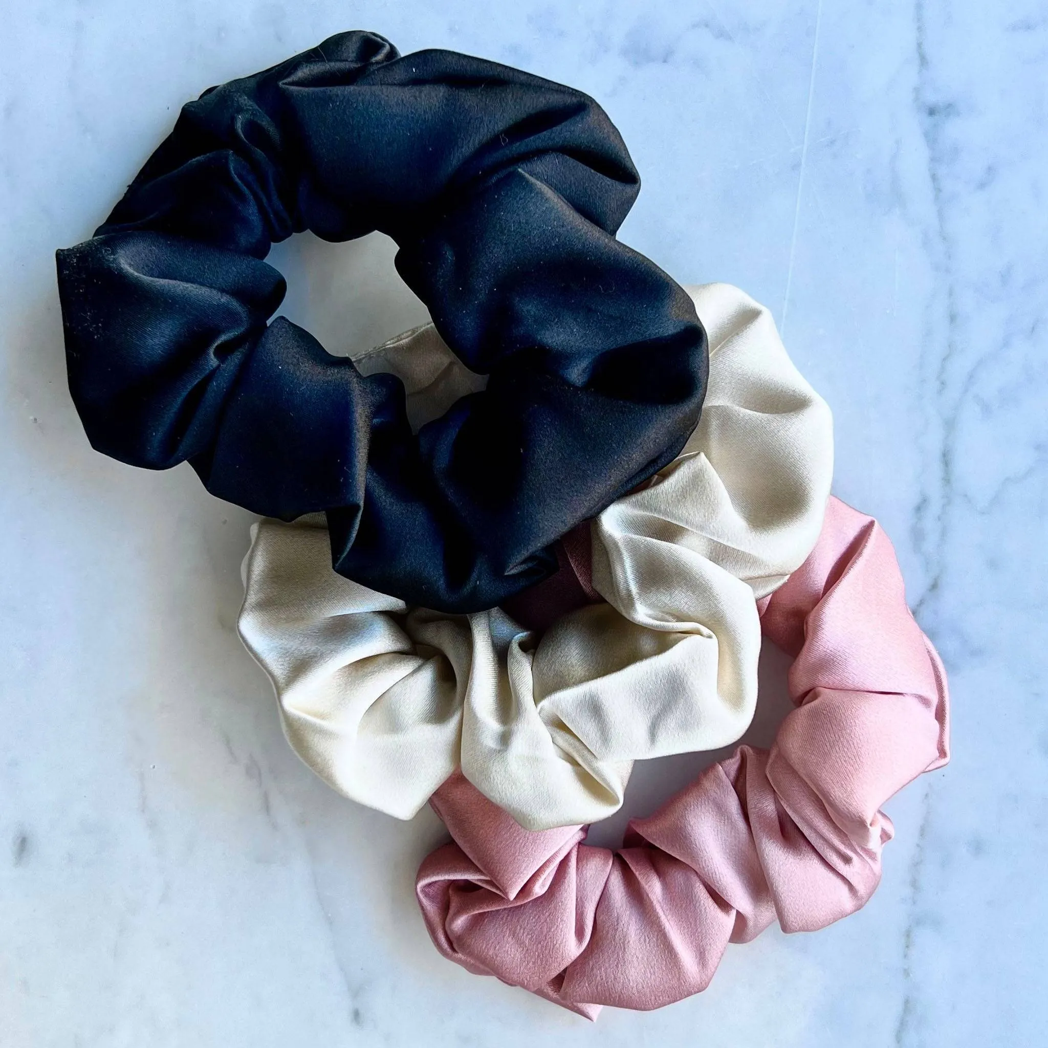 100% Mulberry Silk Scrunchie