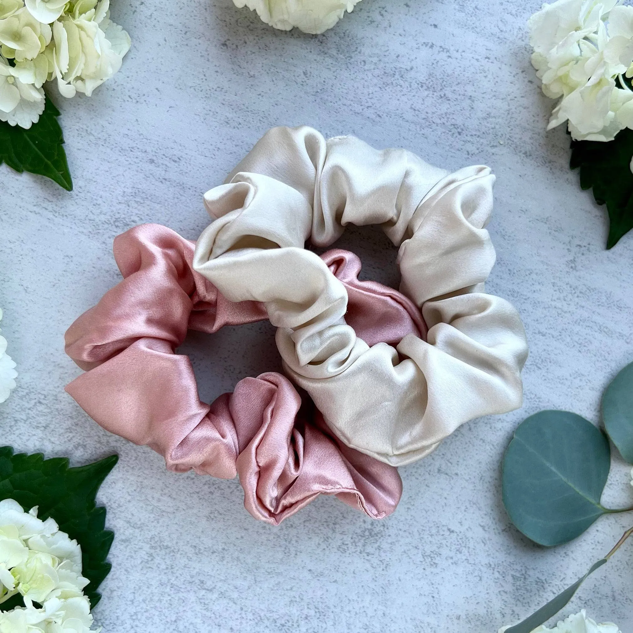 100% Mulberry Silk Scrunchie