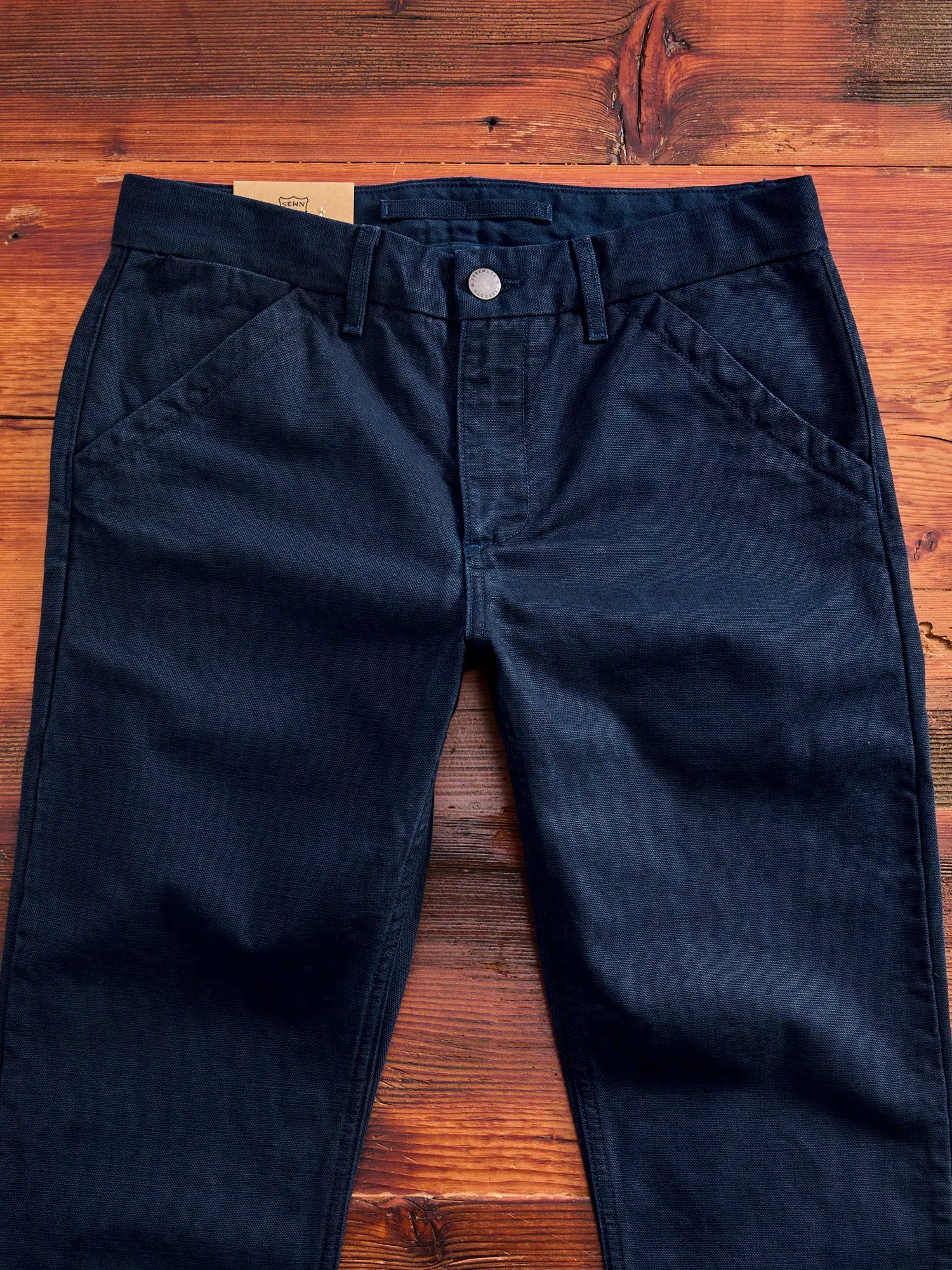 14oz Slub Workers Chino in Navy