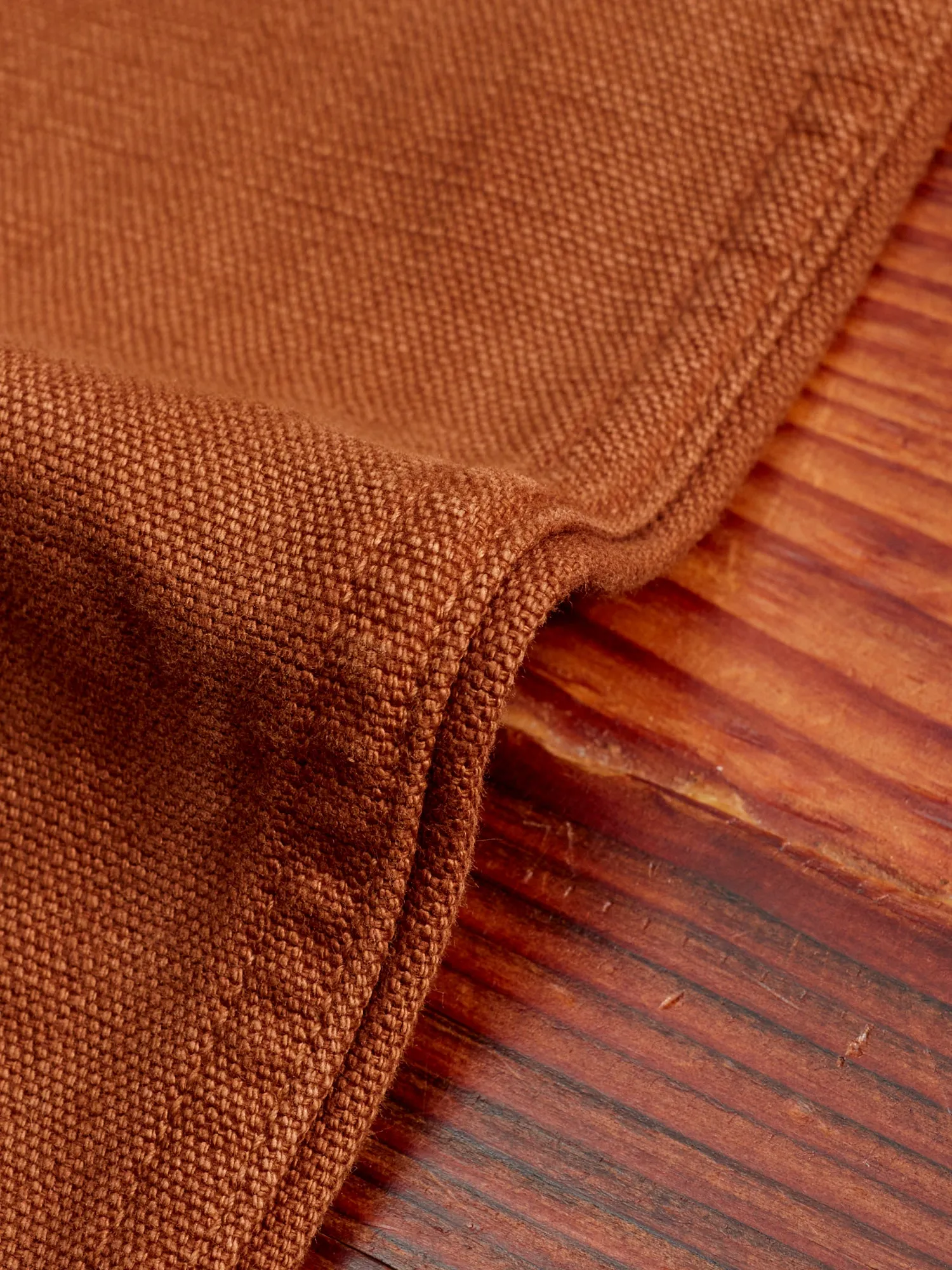 14oz Slub Workers Chino in Rust