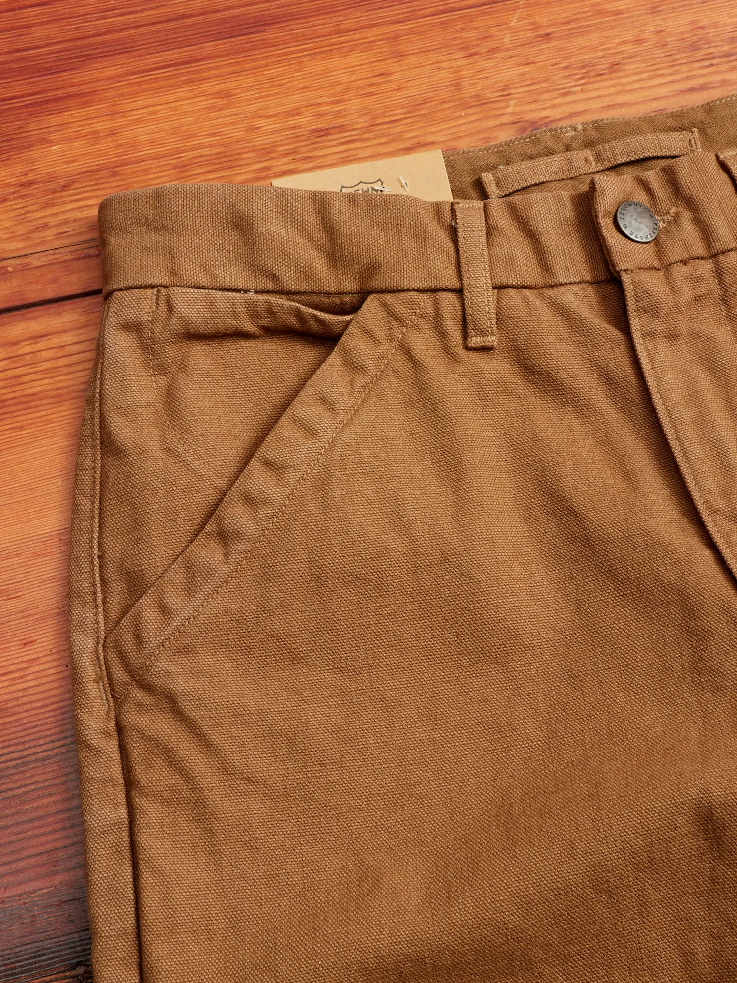 14oz Slub Workers Chino in Tan