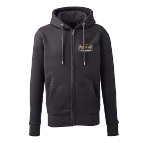 3D Badge Charcoal Zip Hoody