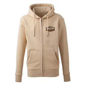 3D Badge Sand Zip Hoody