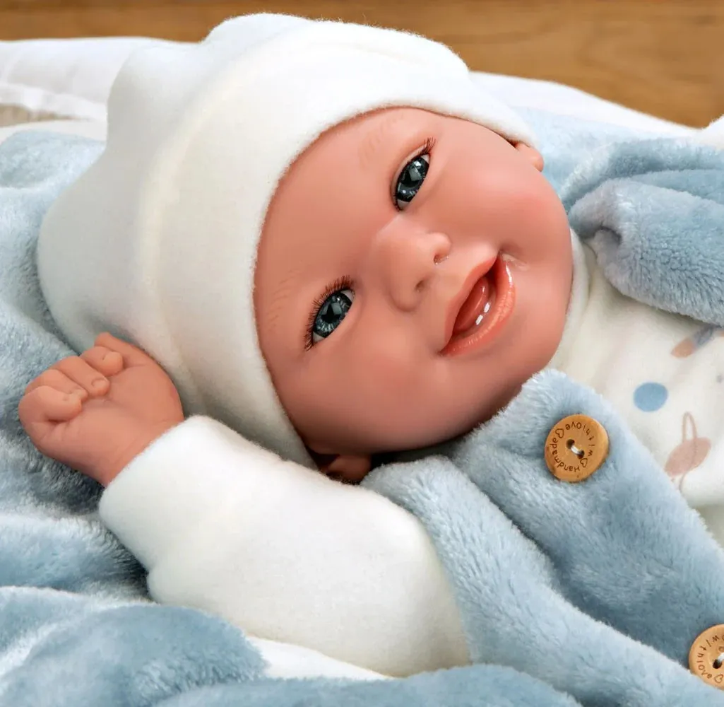 60810 Colin Blue Elegance Reborn Doll (WEIGHTED DOLL)