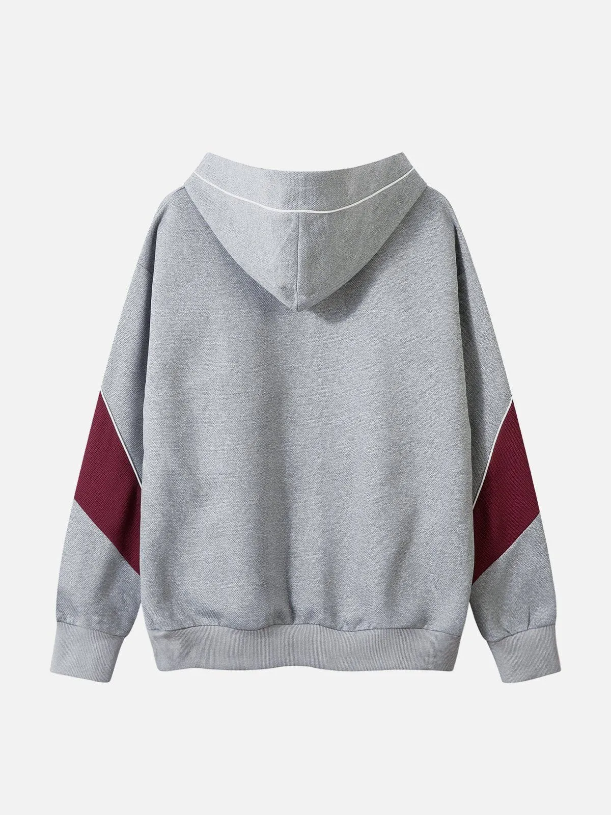 Aelfric Eden Stripe Color Blocking Zip Up Hoodie