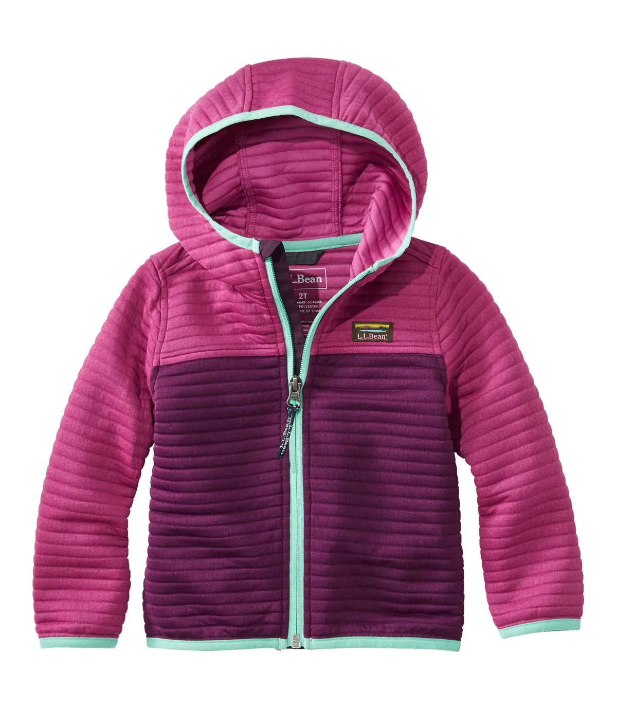 Airlight Full Zip Hoodie, Colorblock (Toddlers)