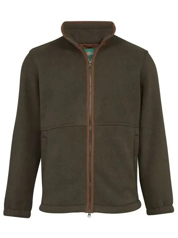 ALAN PAINE Aylsham Mens Fleece Jacket - Green