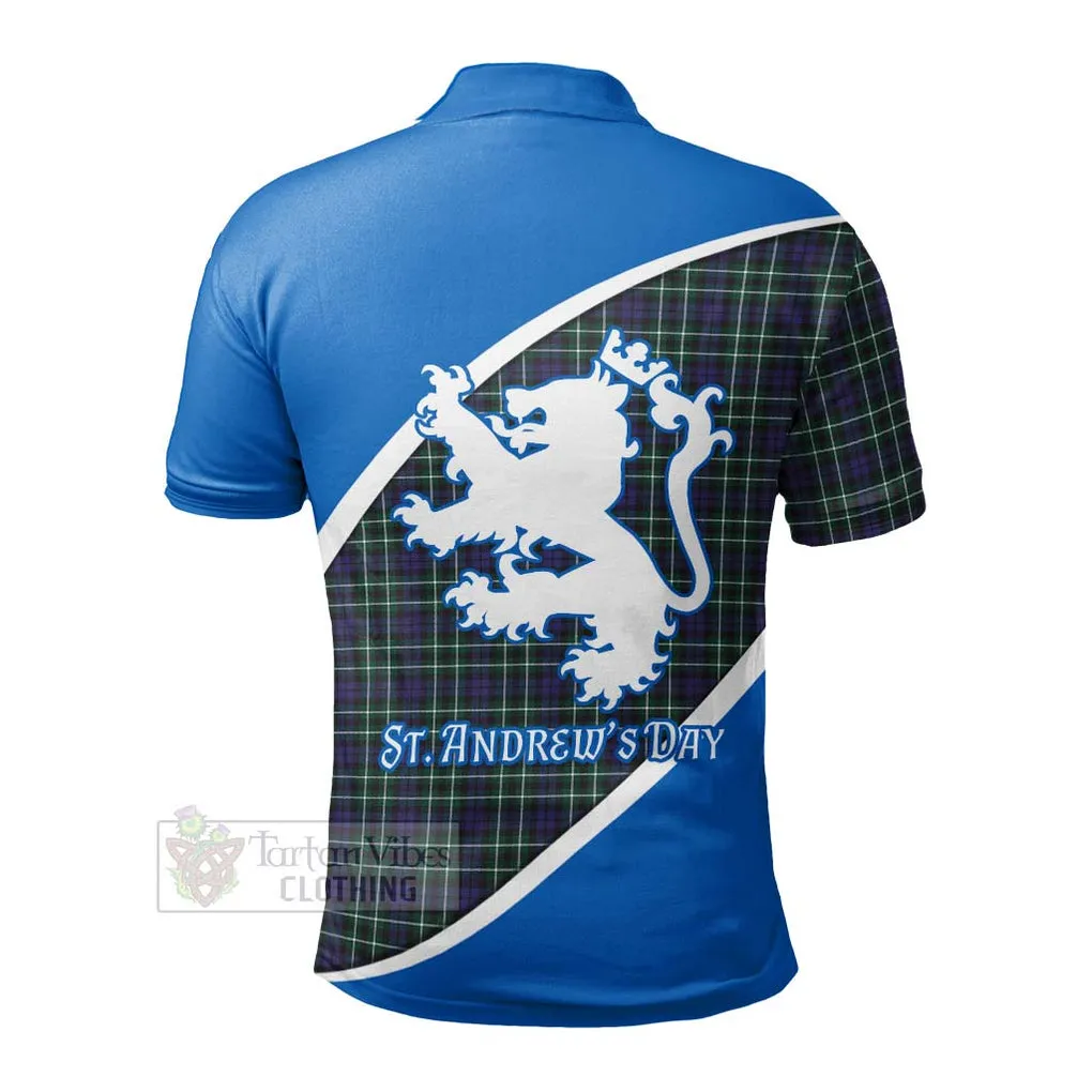 Allardice Family Crest Tartan Polo Shirt Celebrate Saint Andrew's Day in Style