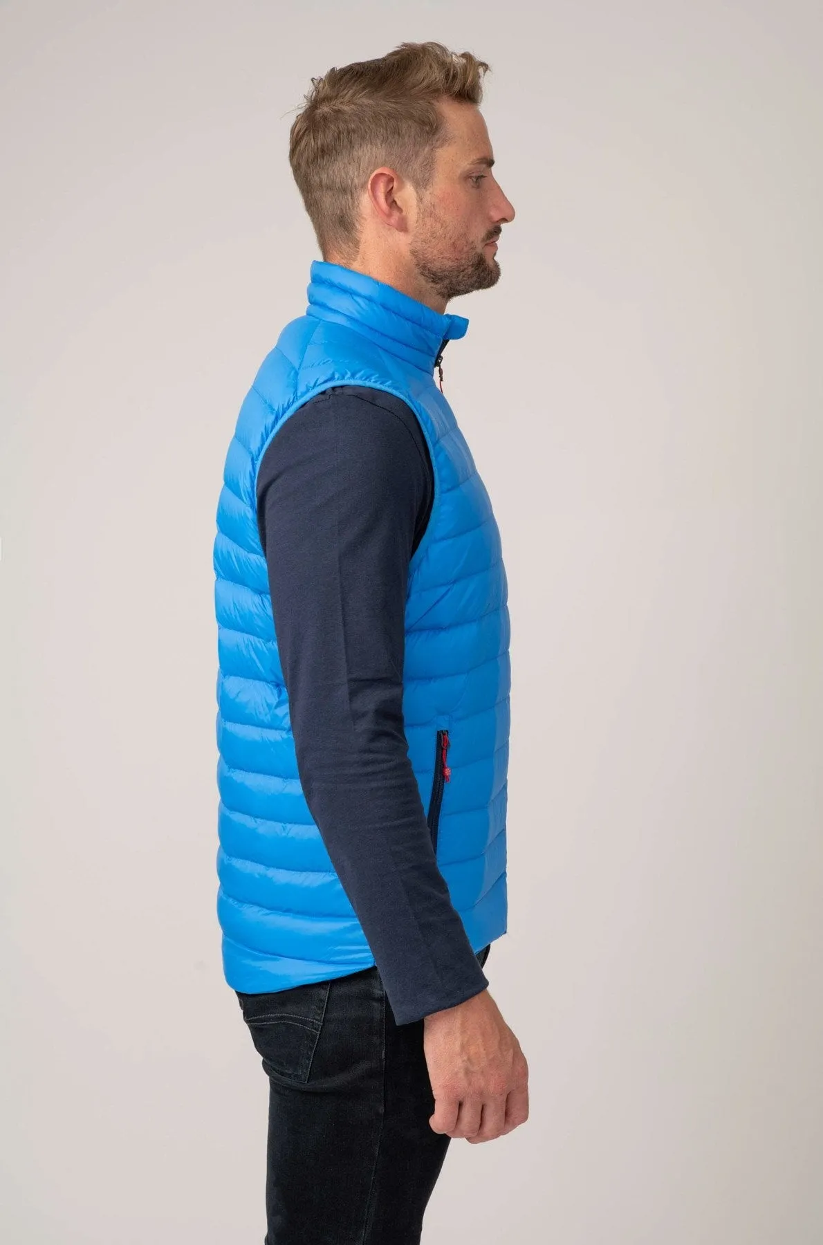 Alpine Mens Down Gilet - Royal