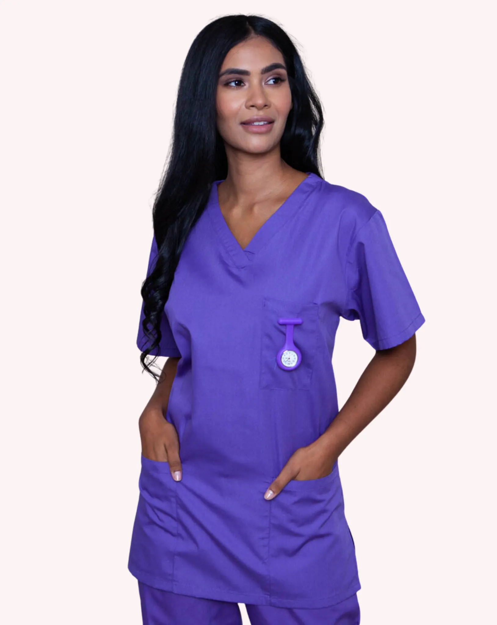 Aria Unisex Lightweight Scrub Tunic