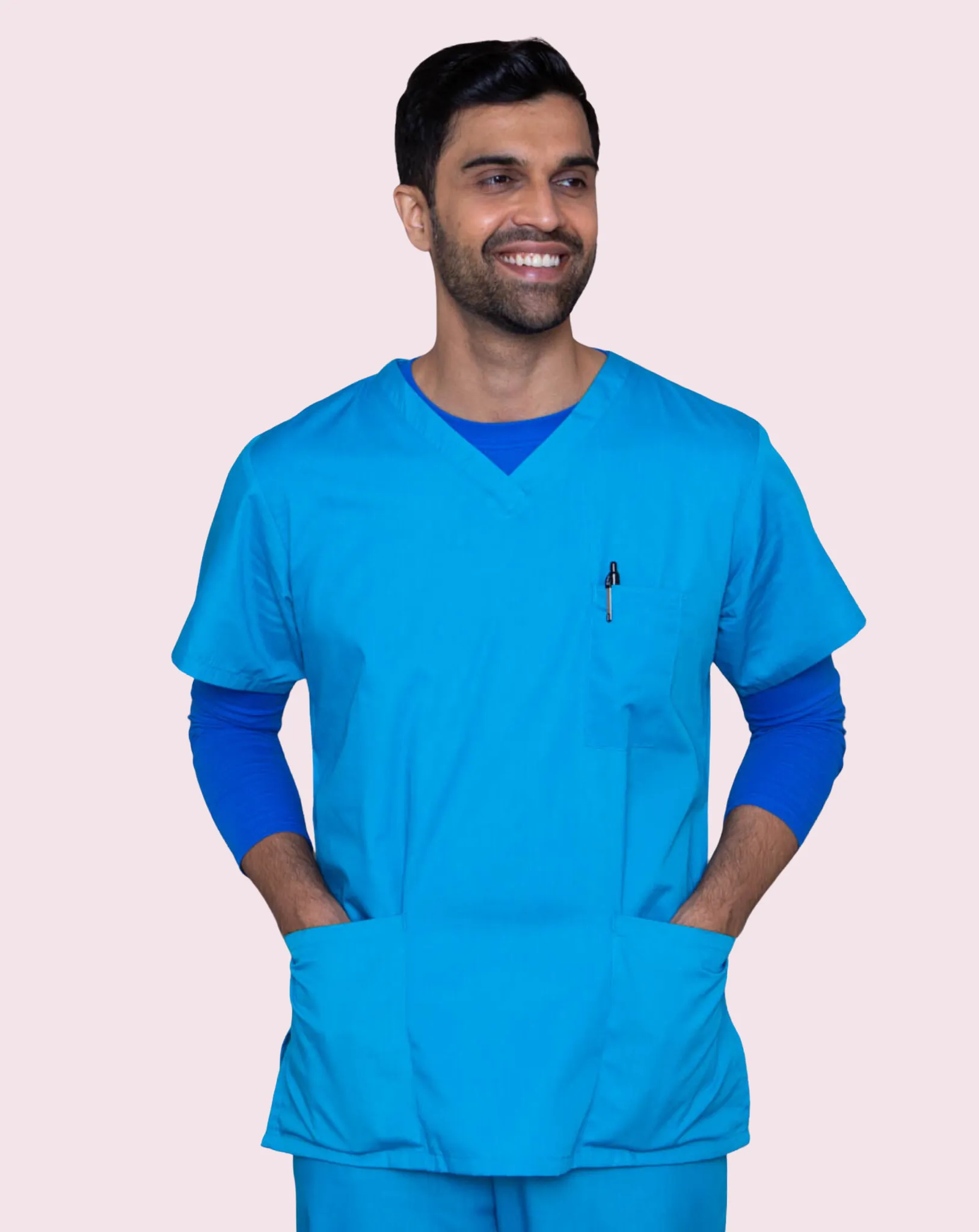 Aria Unisex Lightweight Scrub Tunic