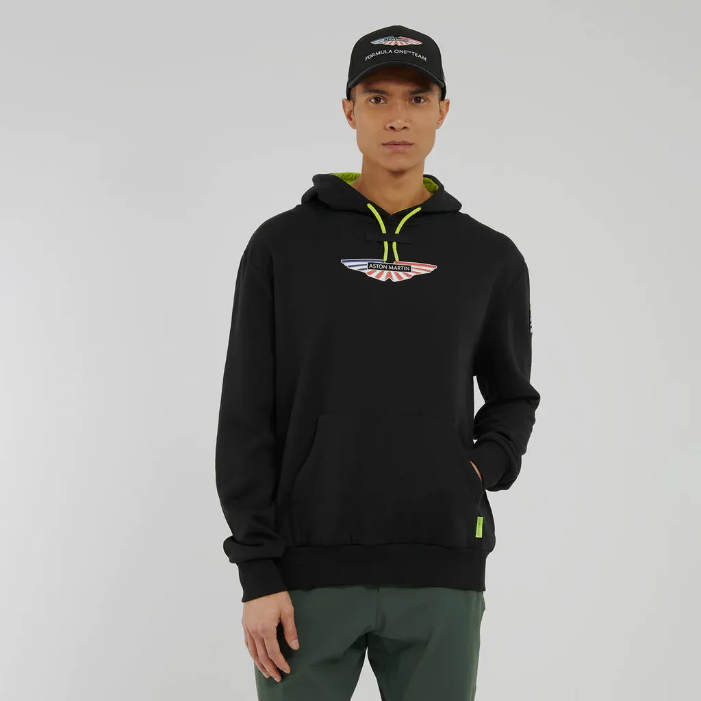 Aston Martin Cognizant F1 USA GP Men's Hoodie- Black