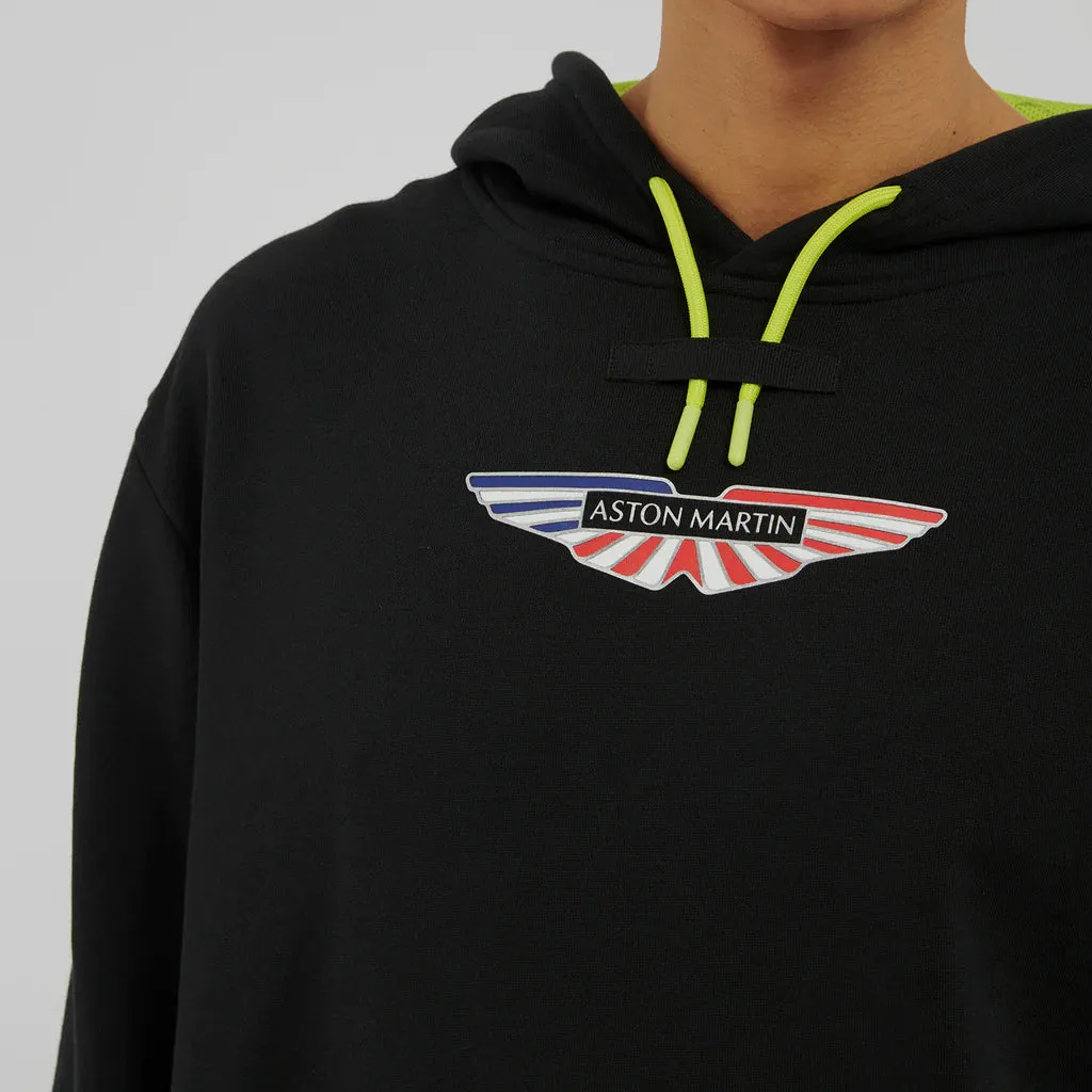 Aston Martin Cognizant F1 USA GP Men's Hoodie- Black