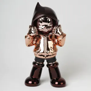 Astroboy Rose Gold Chrome Hoodie by ToyQube