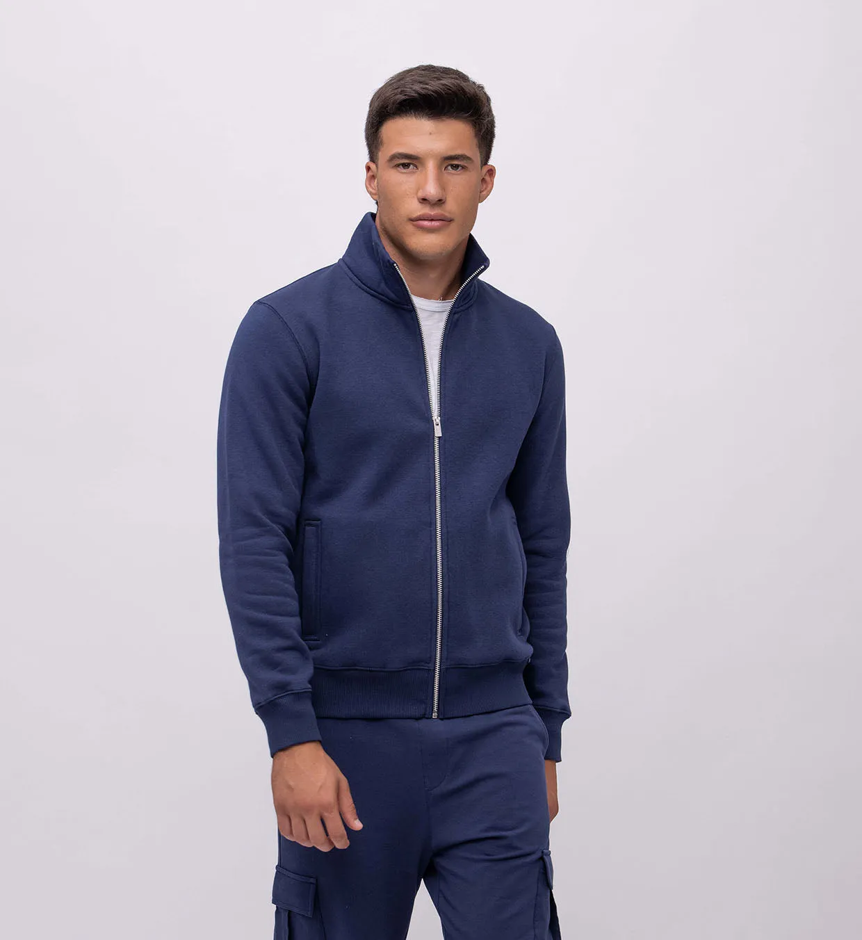 Benno Fleece Cardigan