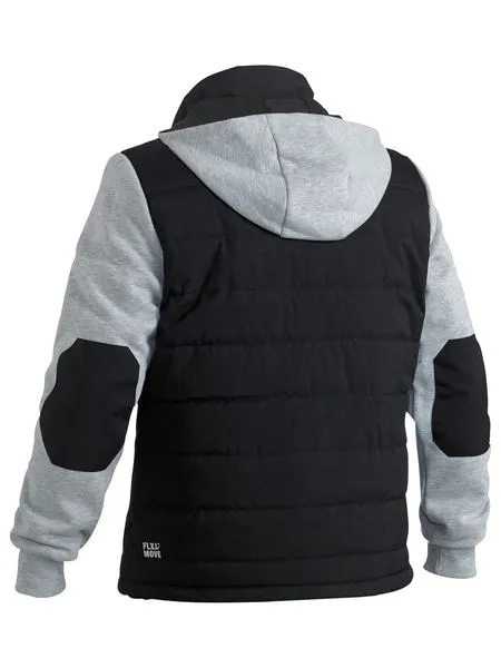 Bisley Flex & Move Contrast Puffer Fleece Hoodie (BJ6944)