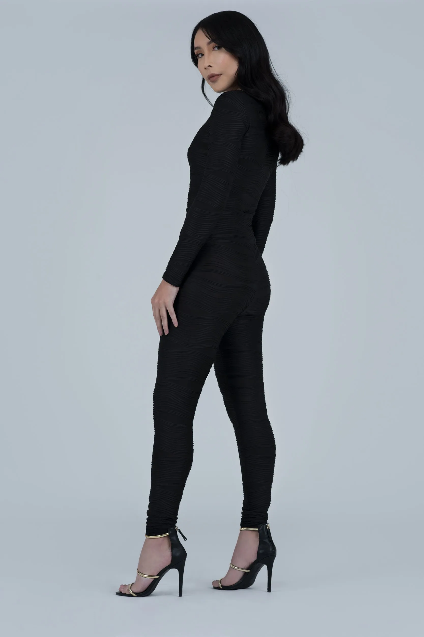 Black Nikita Conwave Knit Legging