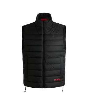 Brentino Slim Fit Gilet - Black