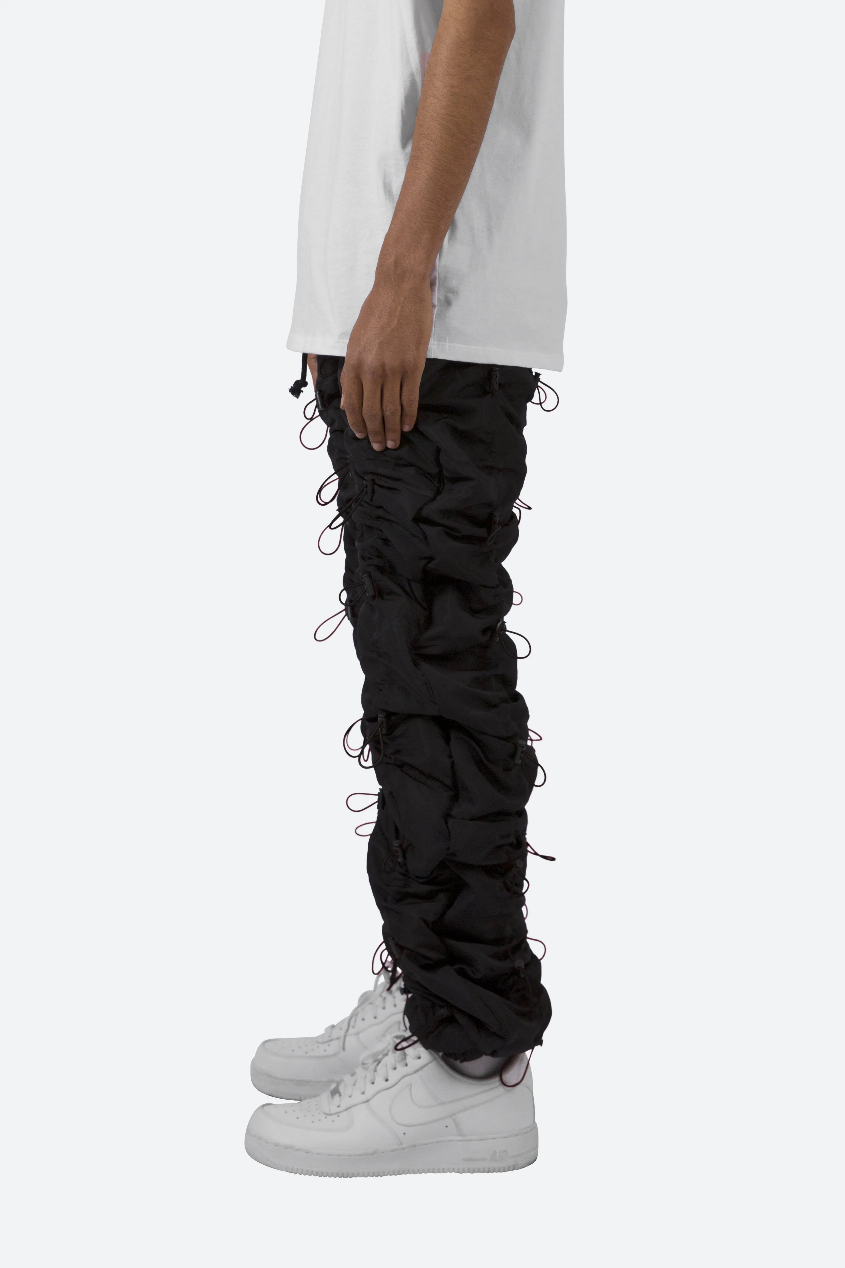 Bungee Cord Pants - Black/Black