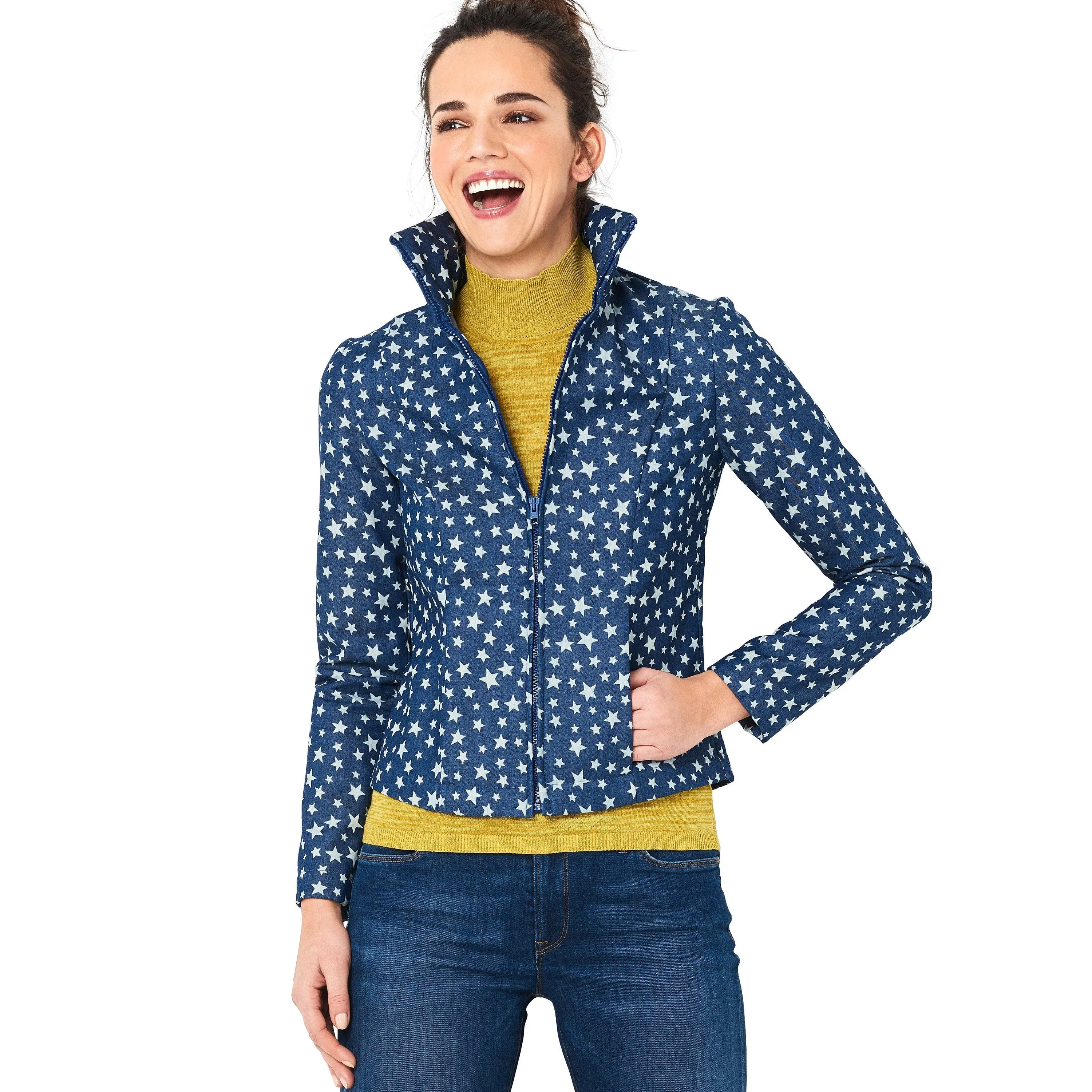 Burda Sewing Pattern 6114 Gilet, Hooded Jacket