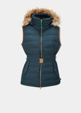 Calsall Ladies Navy Gilet - Regular Fit