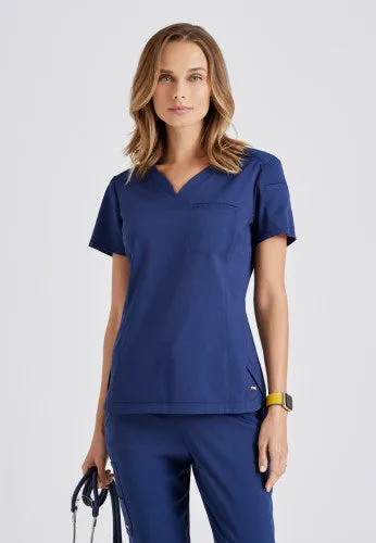 Capri Scrub Top by Grey's Anatomy Spandex Stretch