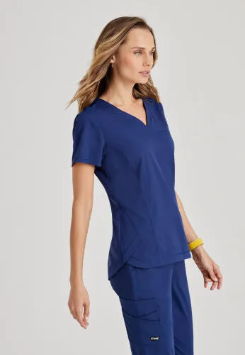 Capri Scrub Top by Grey's Anatomy Spandex Stretch