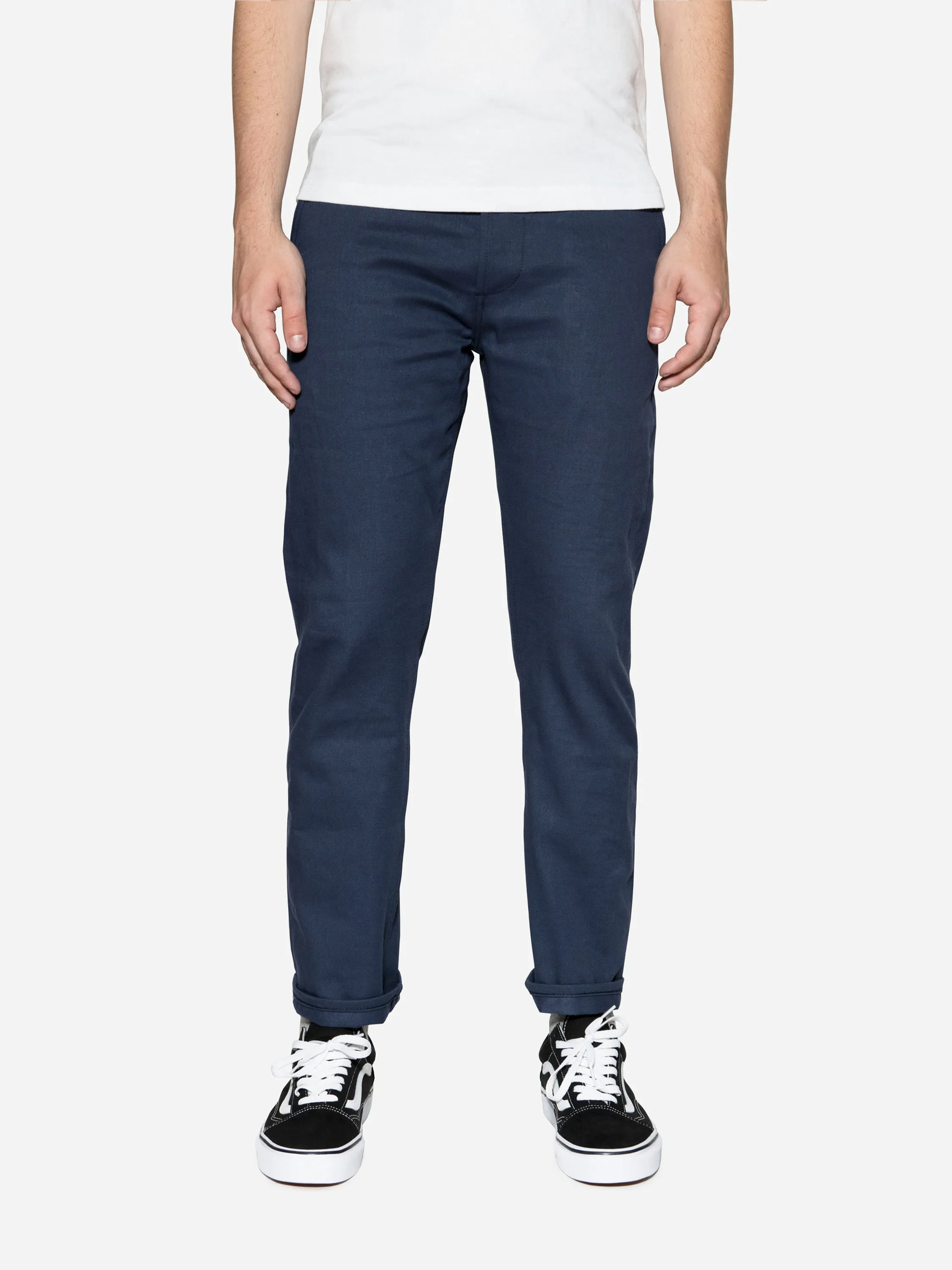 CH-11x ~ Navy Selvedge Chino