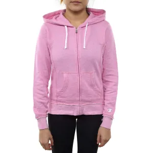 Champion European Collection Distressed Full Zip Hoodie (Limited Edition) Womens Style : Ceww54-409