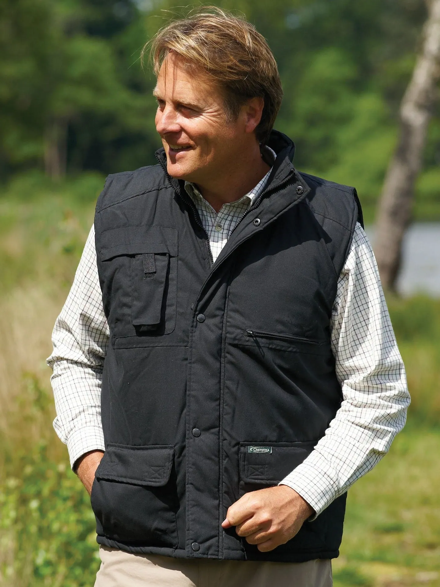 Champion Peak Multi-Pocket Padded Bodywarmer