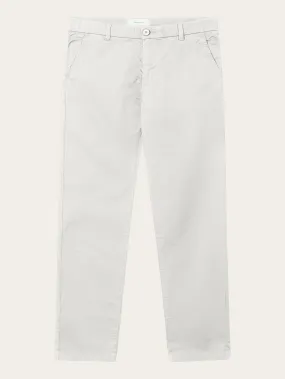 CHUCK regular chino poplin pant - Snow White