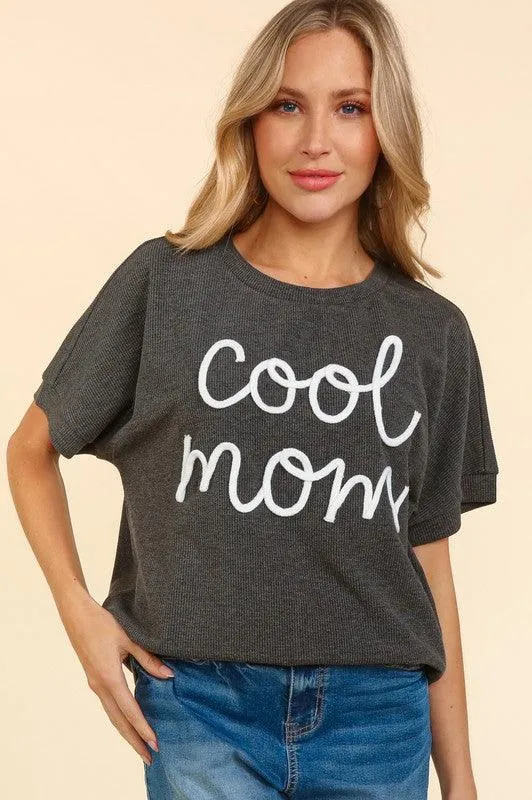 Cool Mom Dolman Knit Top