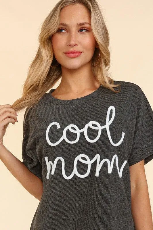 Cool Mom Dolman Knit Top