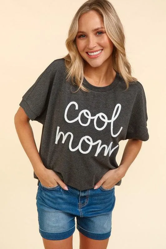 Cool Mom Dolman Knit Top