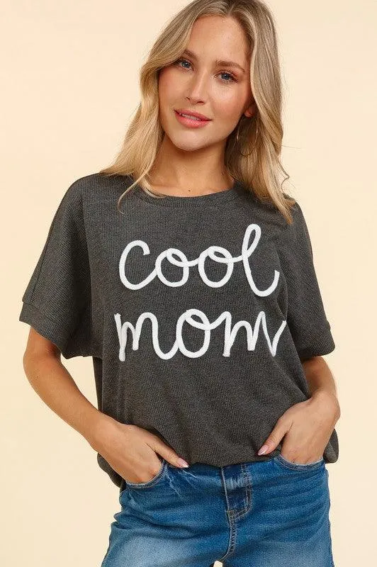 Cool Mom Dolman Knit Top