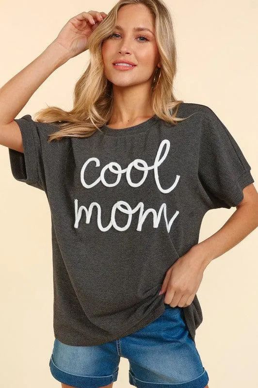 Cool Mom Dolman Knit Top