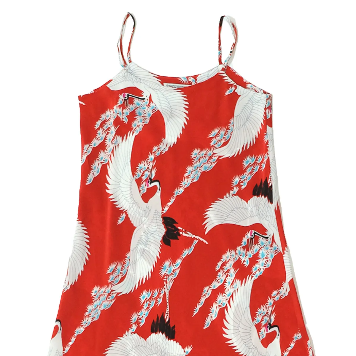 Crane (Slip Dress) - Red