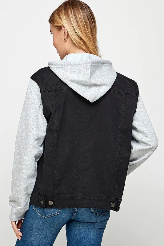 Denim Jacket Hoodie