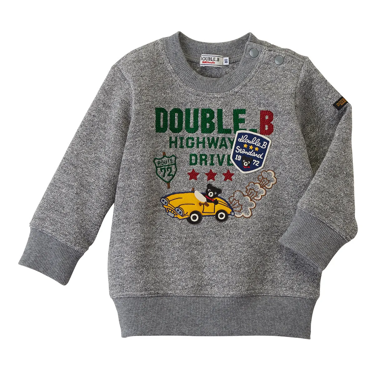 DOUBLE B Highway Drive Fleece-Lined Sweatshirt