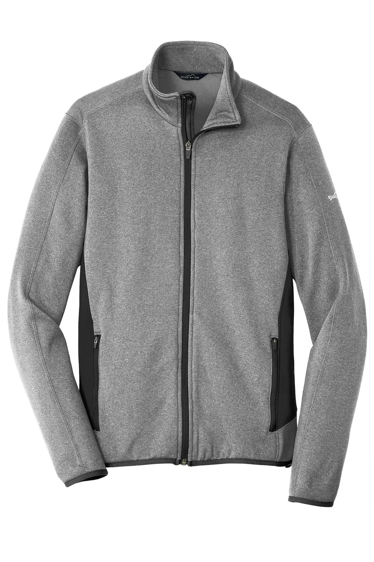 Eddie Bauer Men's Full-Zip Heather Stretch Fleece Jacket. EB238