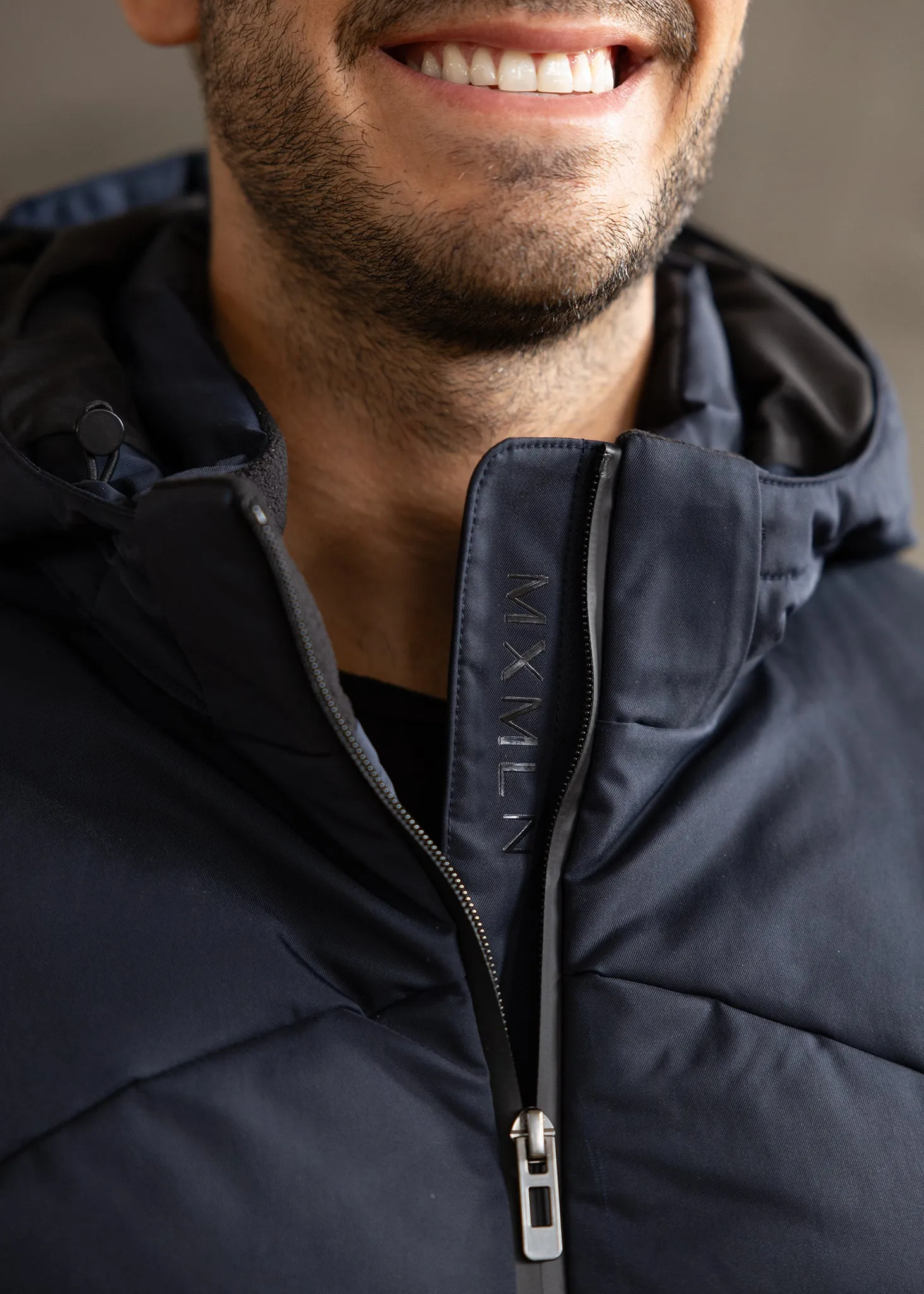 Elan Puffer Jacket (Navy)