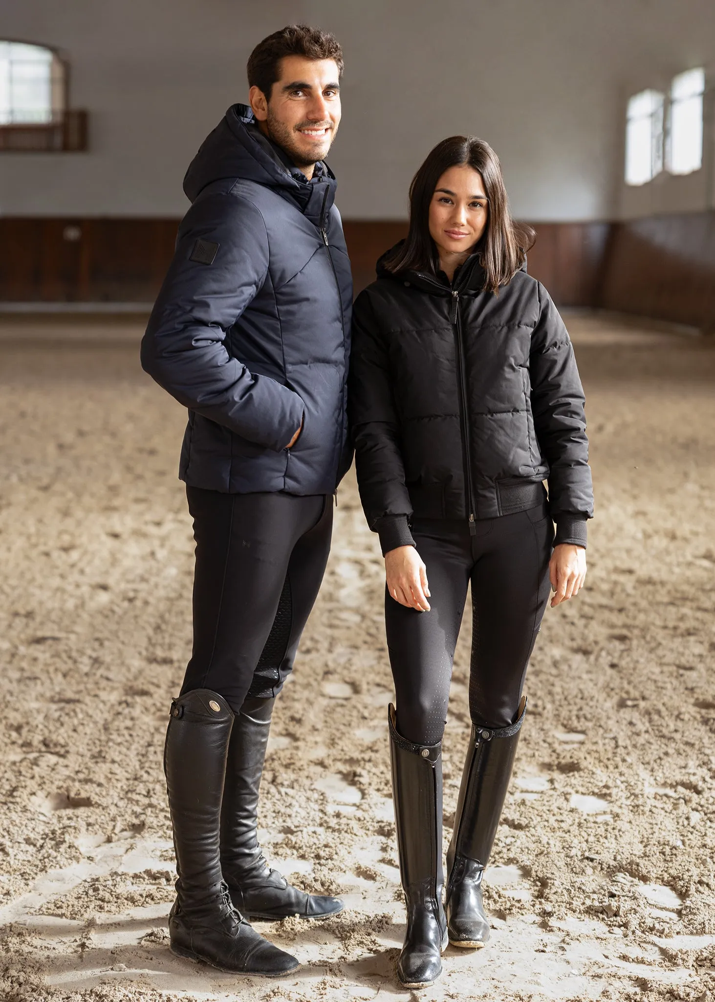 Elan Puffer Jacket (Navy)