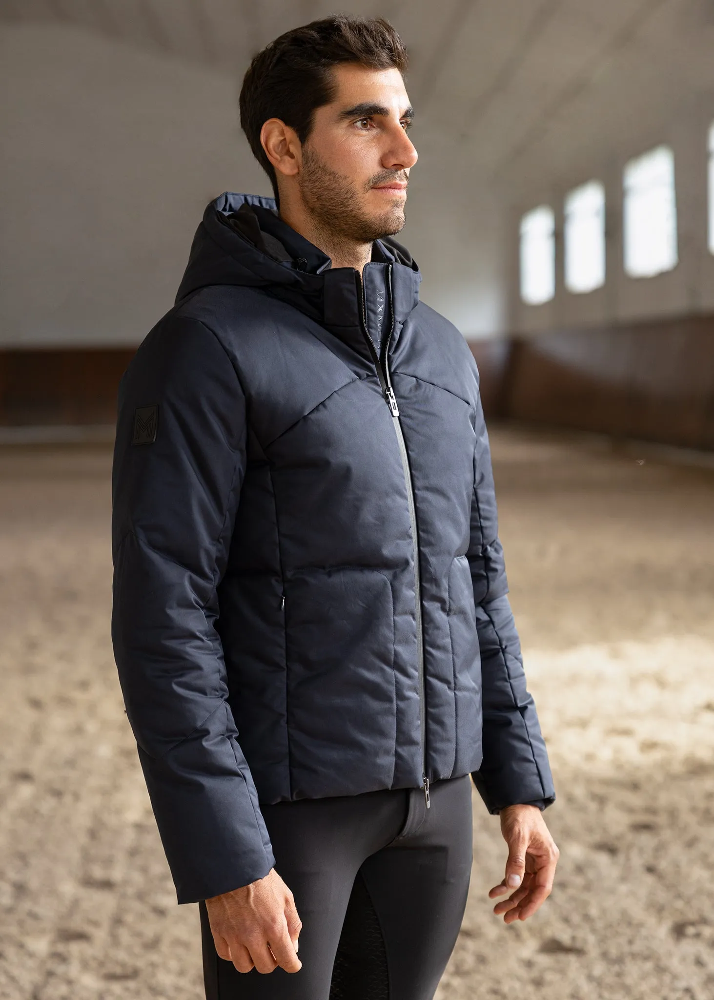 Elan Puffer Jacket (Navy)