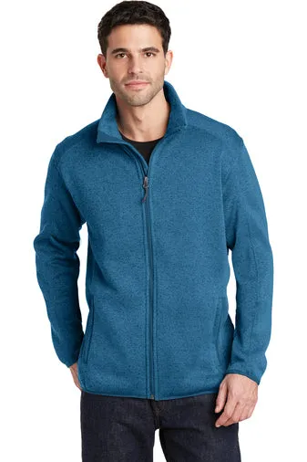 F232 Port Authority® Sweater Fleece Jacket