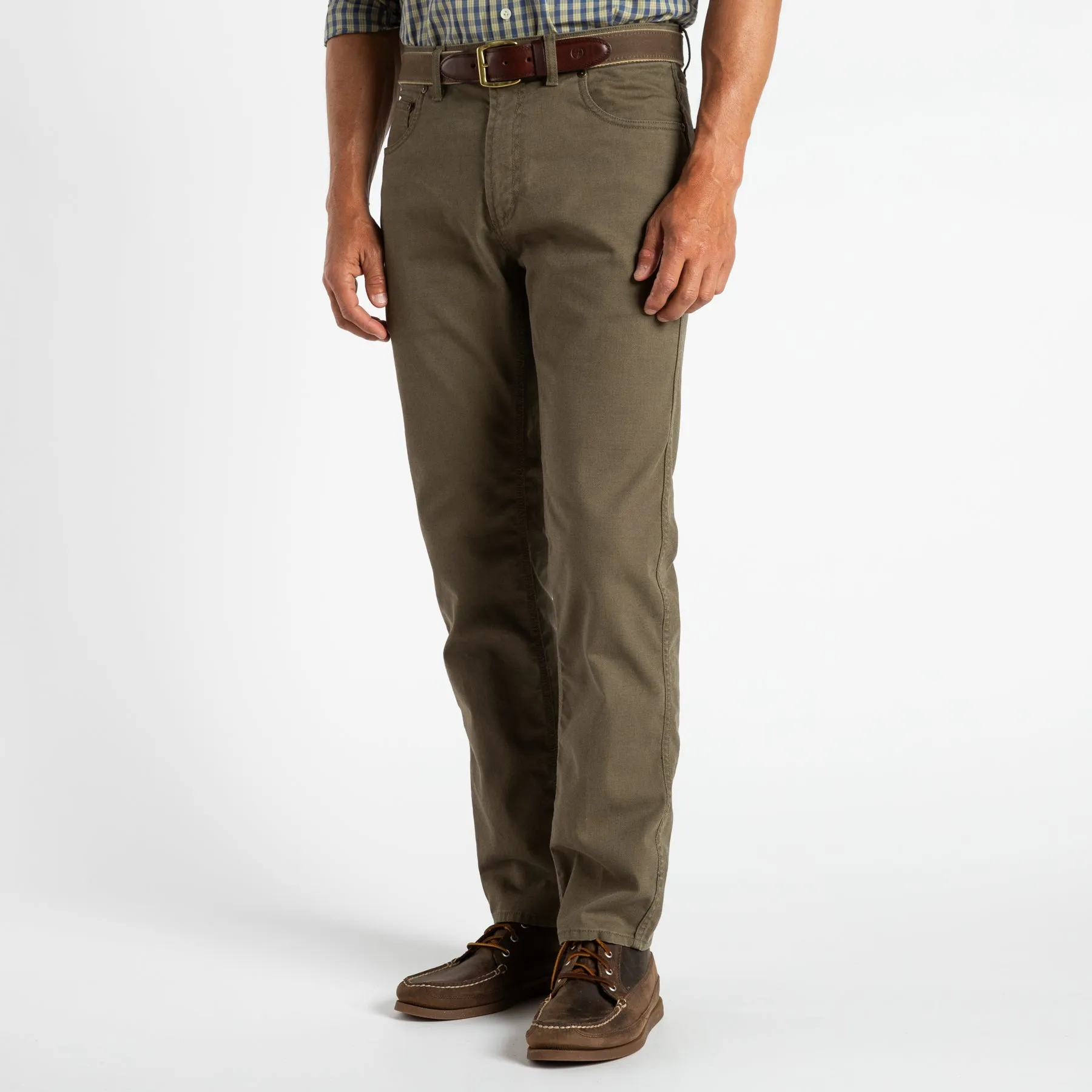 Field Canvas Five-Pocket - Dark Olive