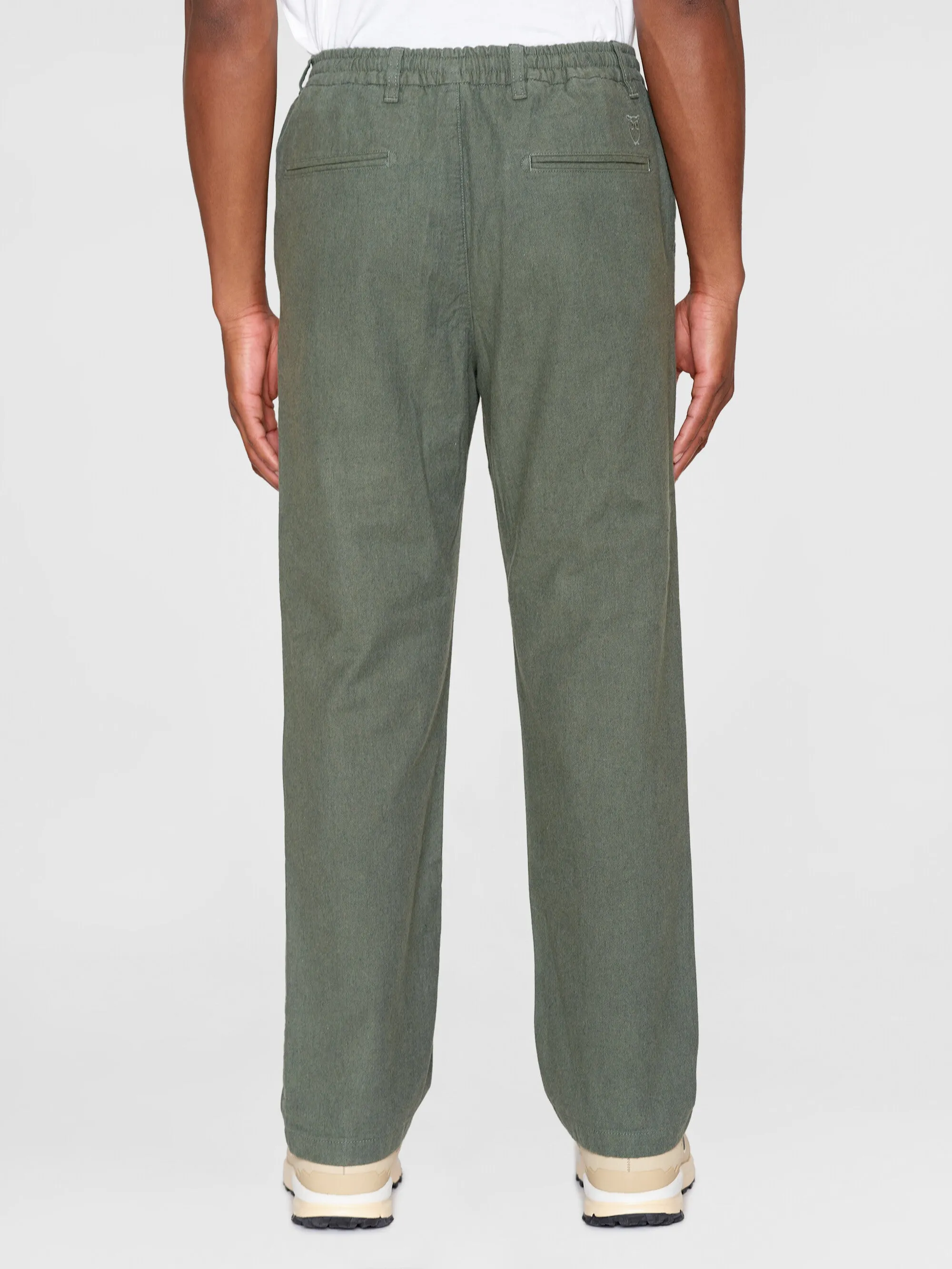 FIG loose flannel chino pants - Forrest Night