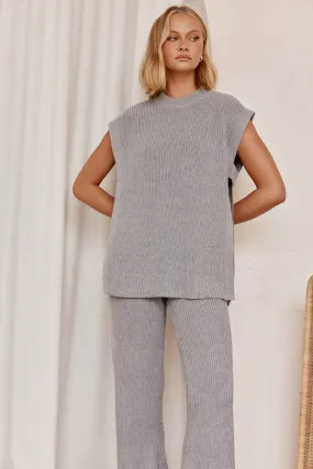 Finn Knit Top (Grey)