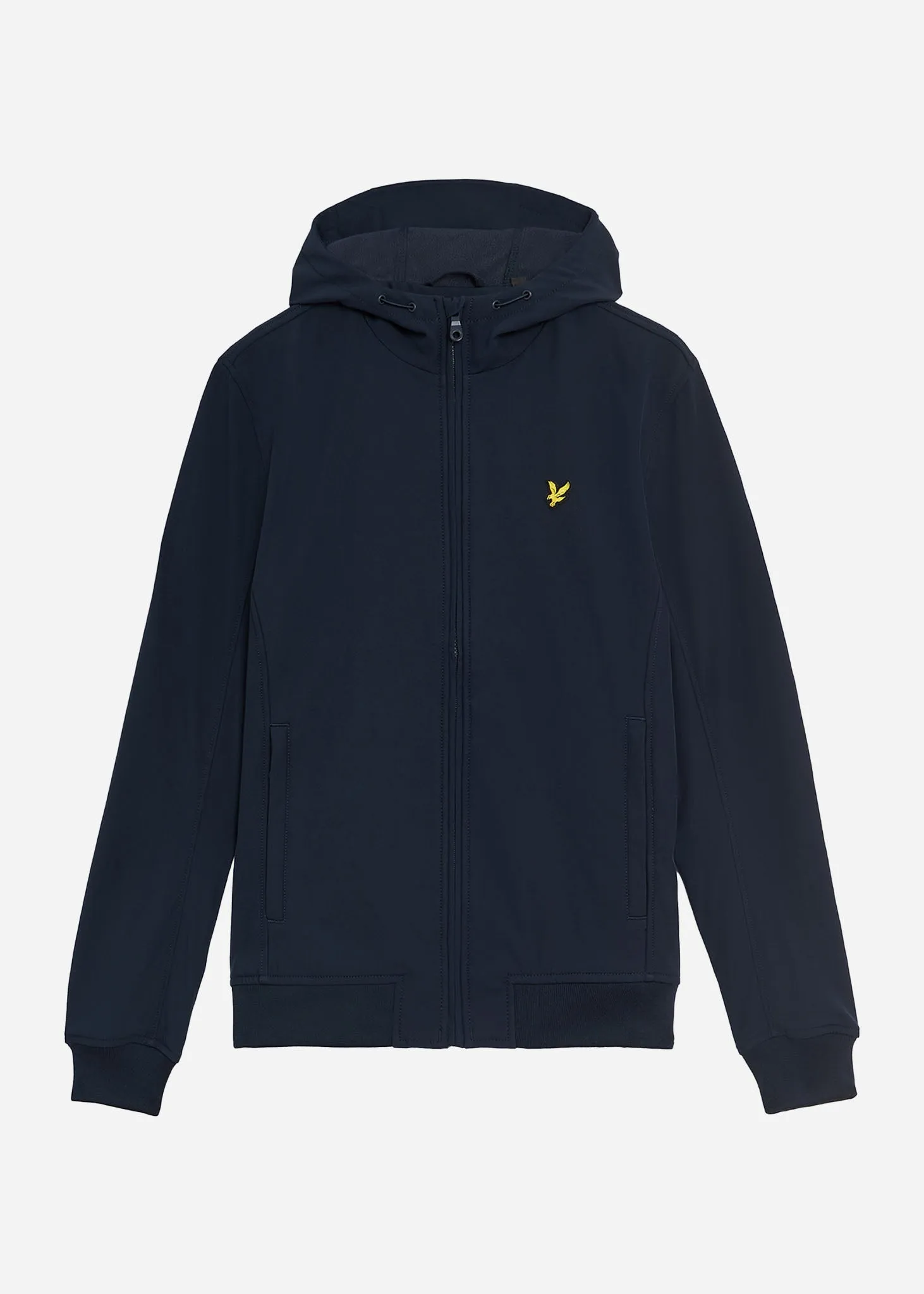 Fleece back softshell jacket - dark navy