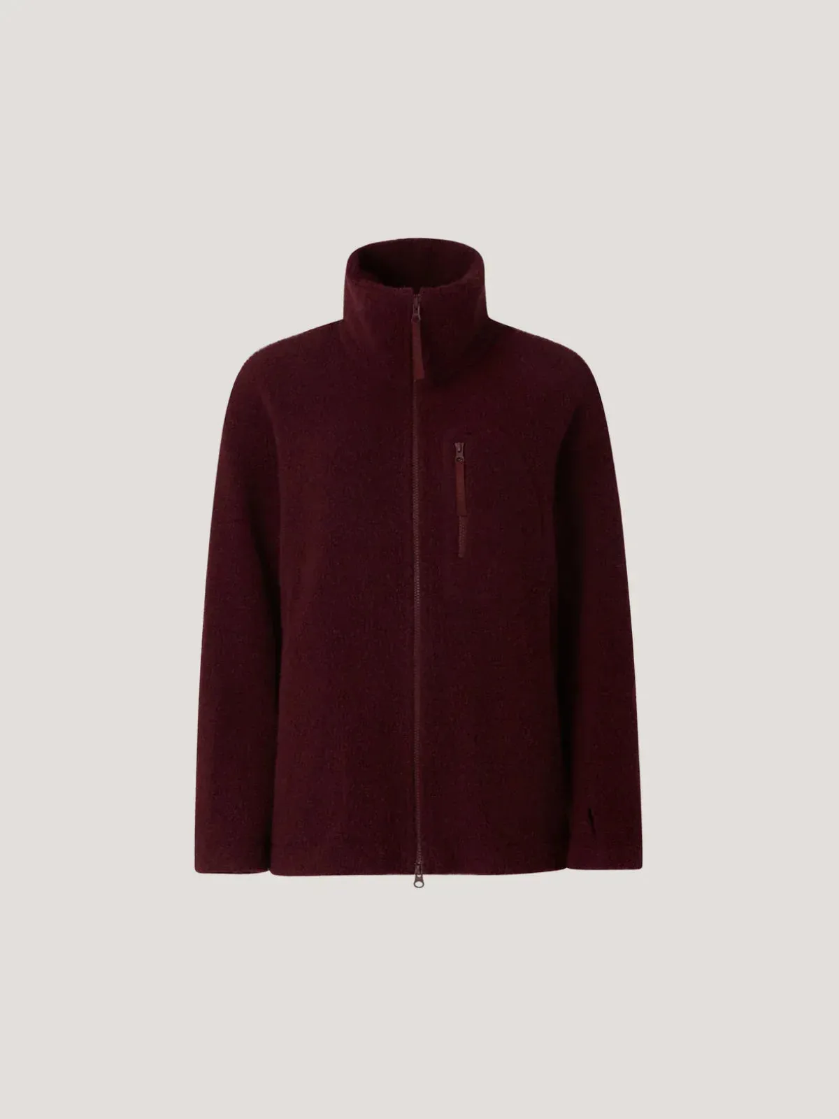 Fleece jacket rust